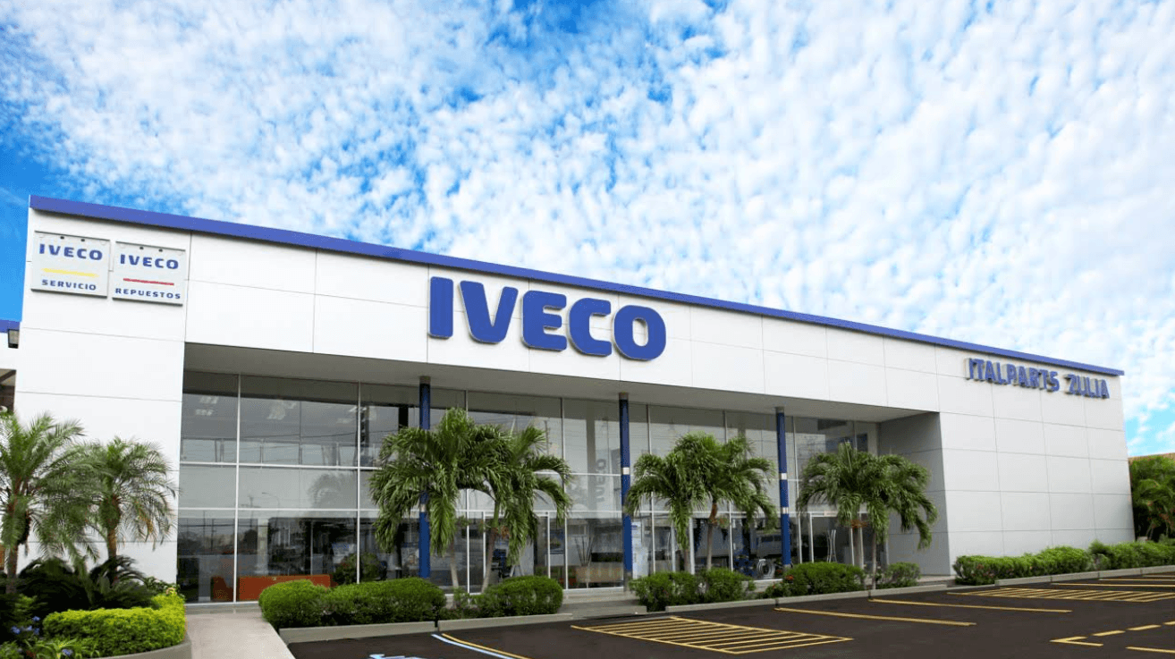 Fachada de Italparts Zulia — concesionario Iveco, Maracaibo